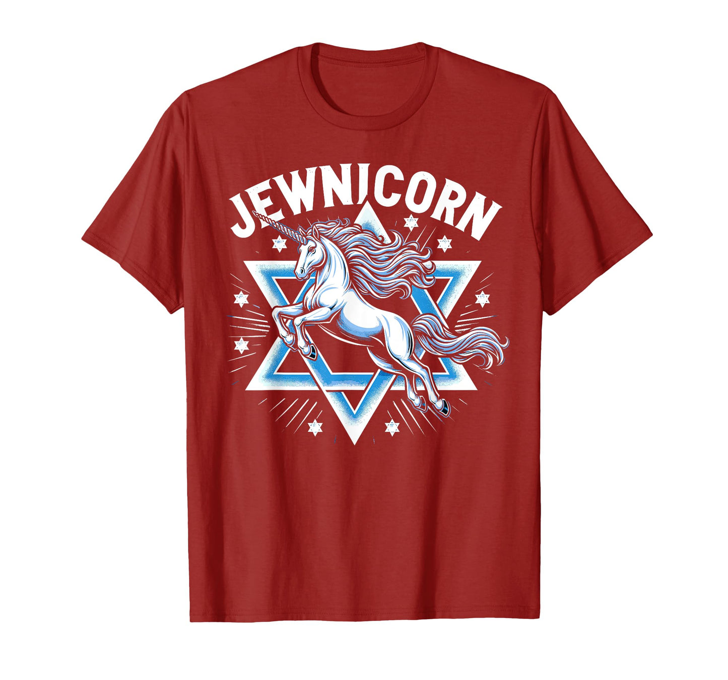 Jewnicorn Funny Jewish Hanukkah Jewnicorn T-Shirt