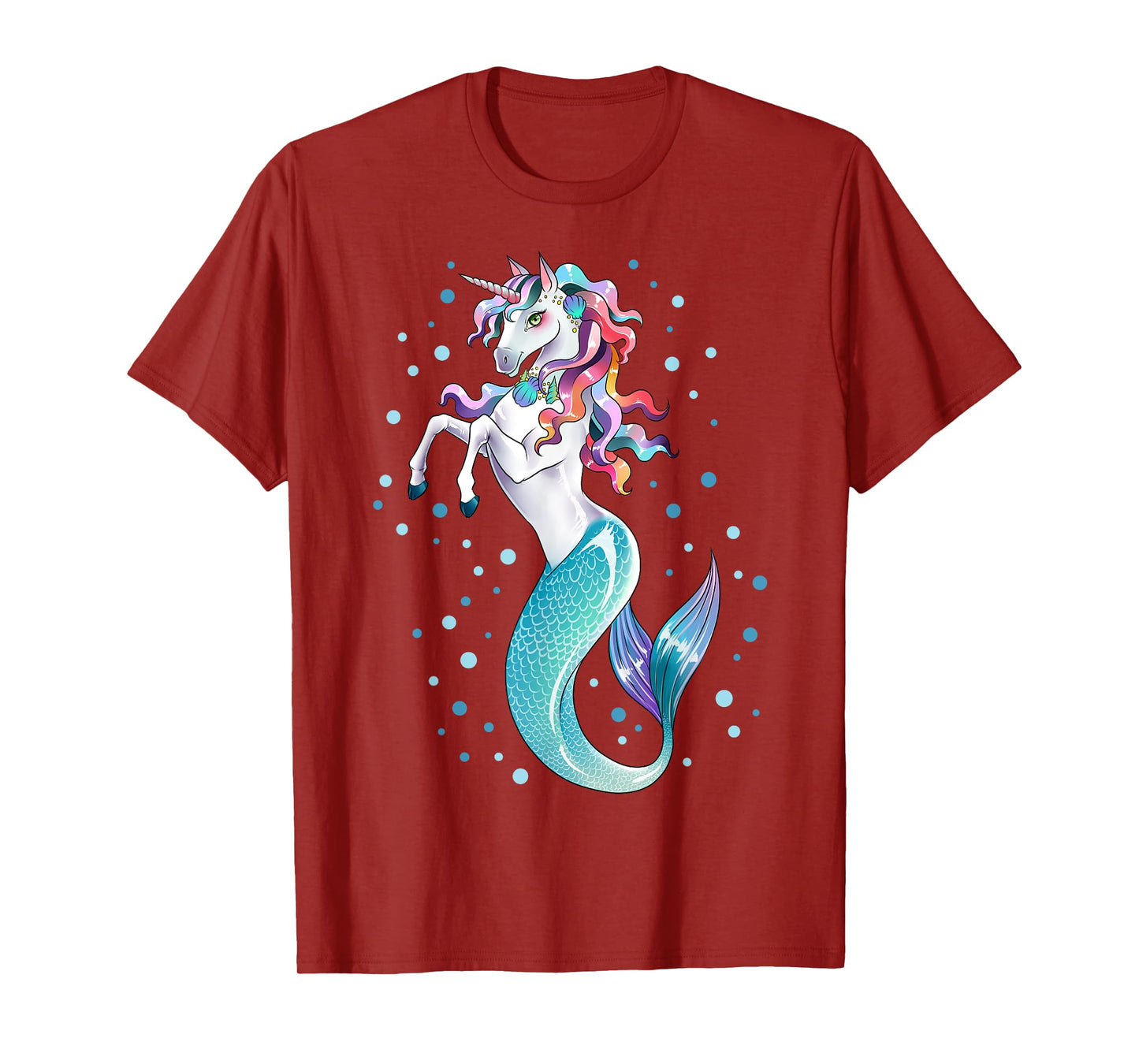 Unicorn Mermaid Mermicorn Girls Kids Women Rainbow Gifts T-Shirt