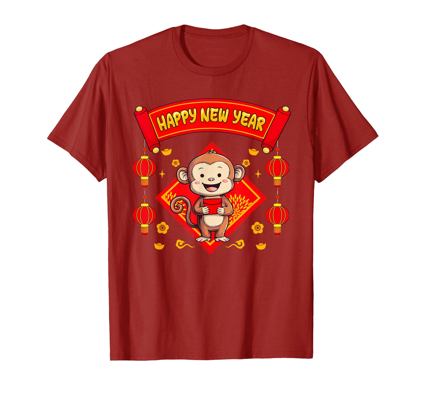 Monkey Zodiac Vietnamese New Year Matching Family Zodiac T-Shirt