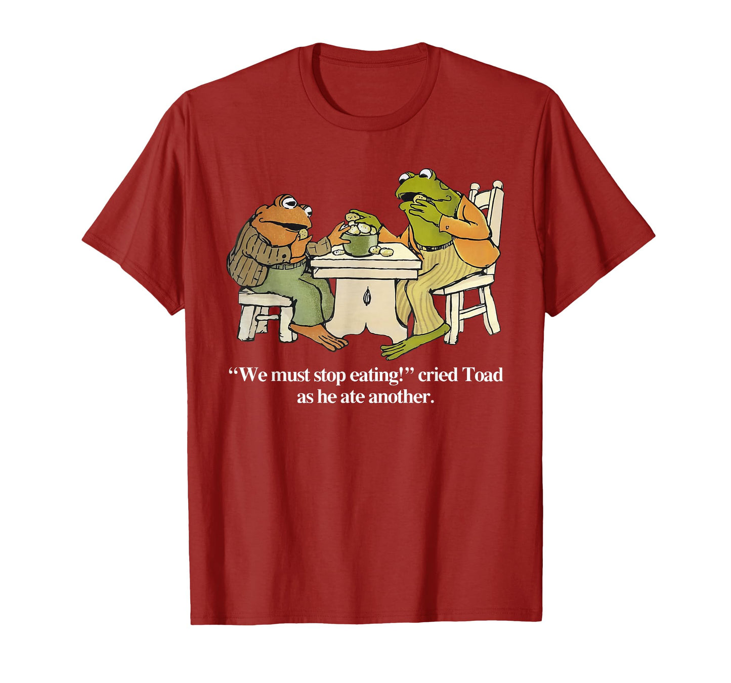 We Must Tee Stop Eating Toad As He Ate Another Frog Men T-Shirt