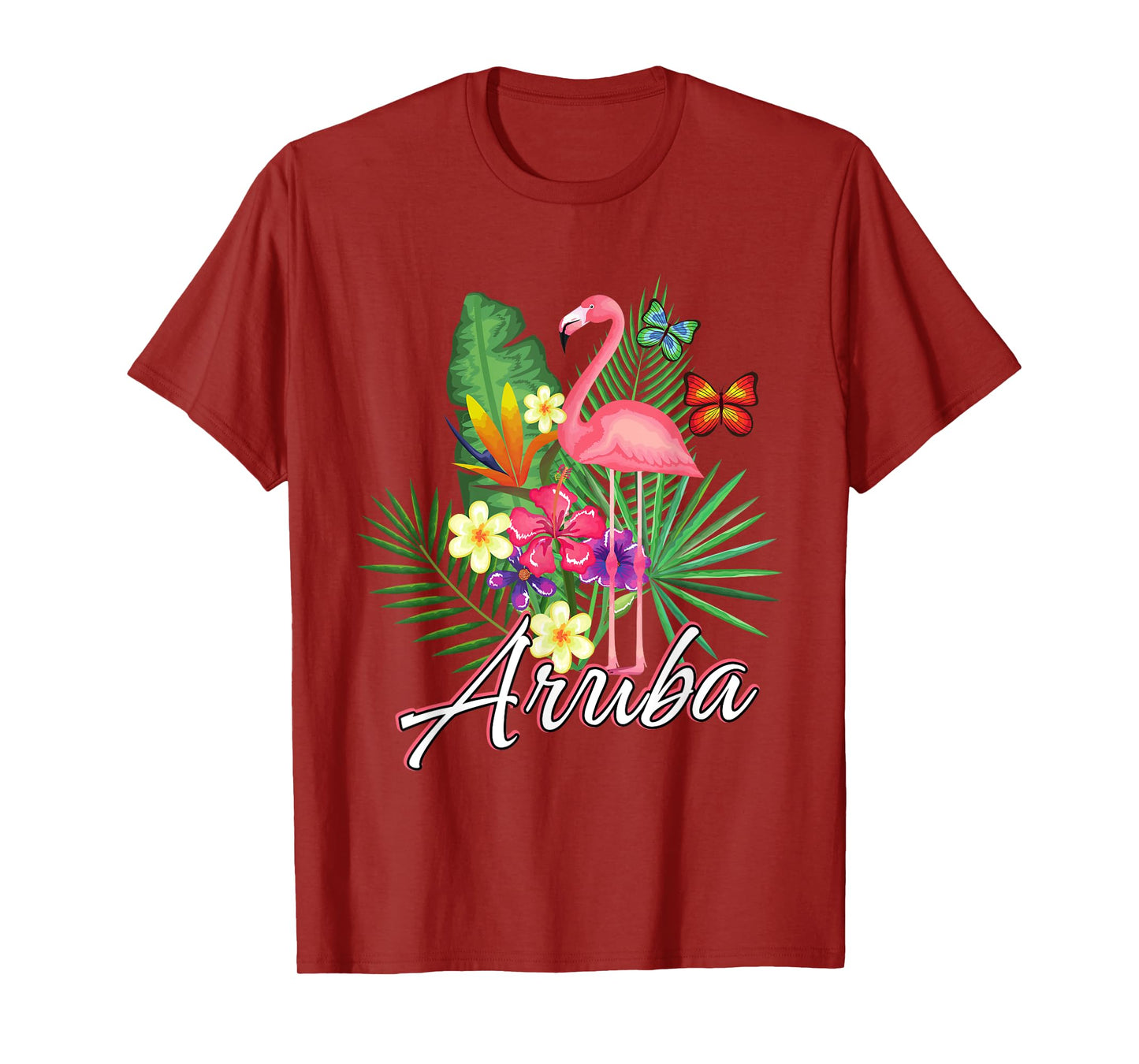 Flamingo Aruba Souvenir / Aruba T-Shirt
