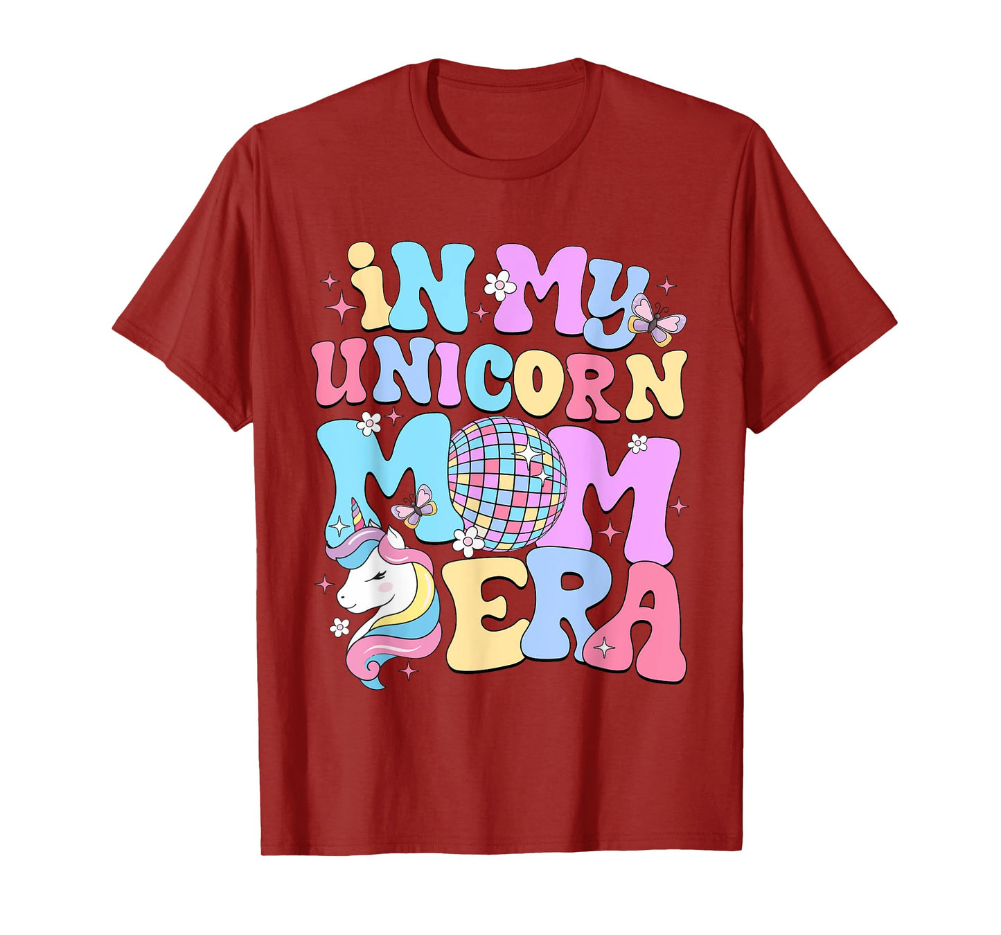 In My Unicorn Mom Era Cute Mother National Unicorn Day T-Shirt