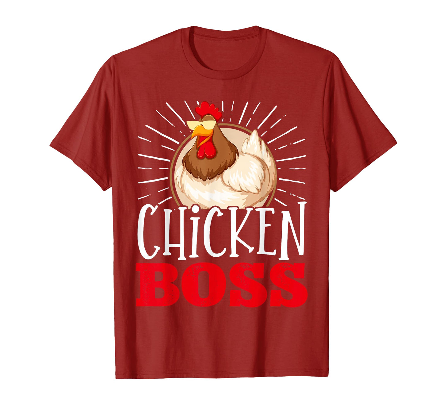 Funny Farmer Animal Pet Chicken Boss Chickens Lover T-Shirt