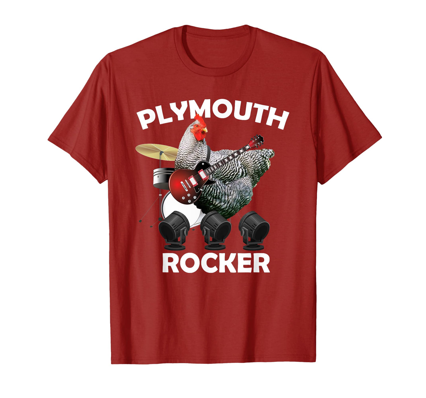 Many Layers of Humor Plymouth Rock Chicken Humor T-Shirt Gift T-Shirt