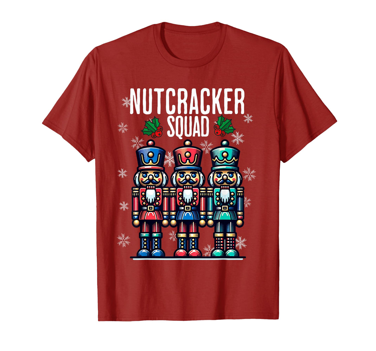 Christmas Nutcracker Xmas Nutcracker Squad T-Shirt