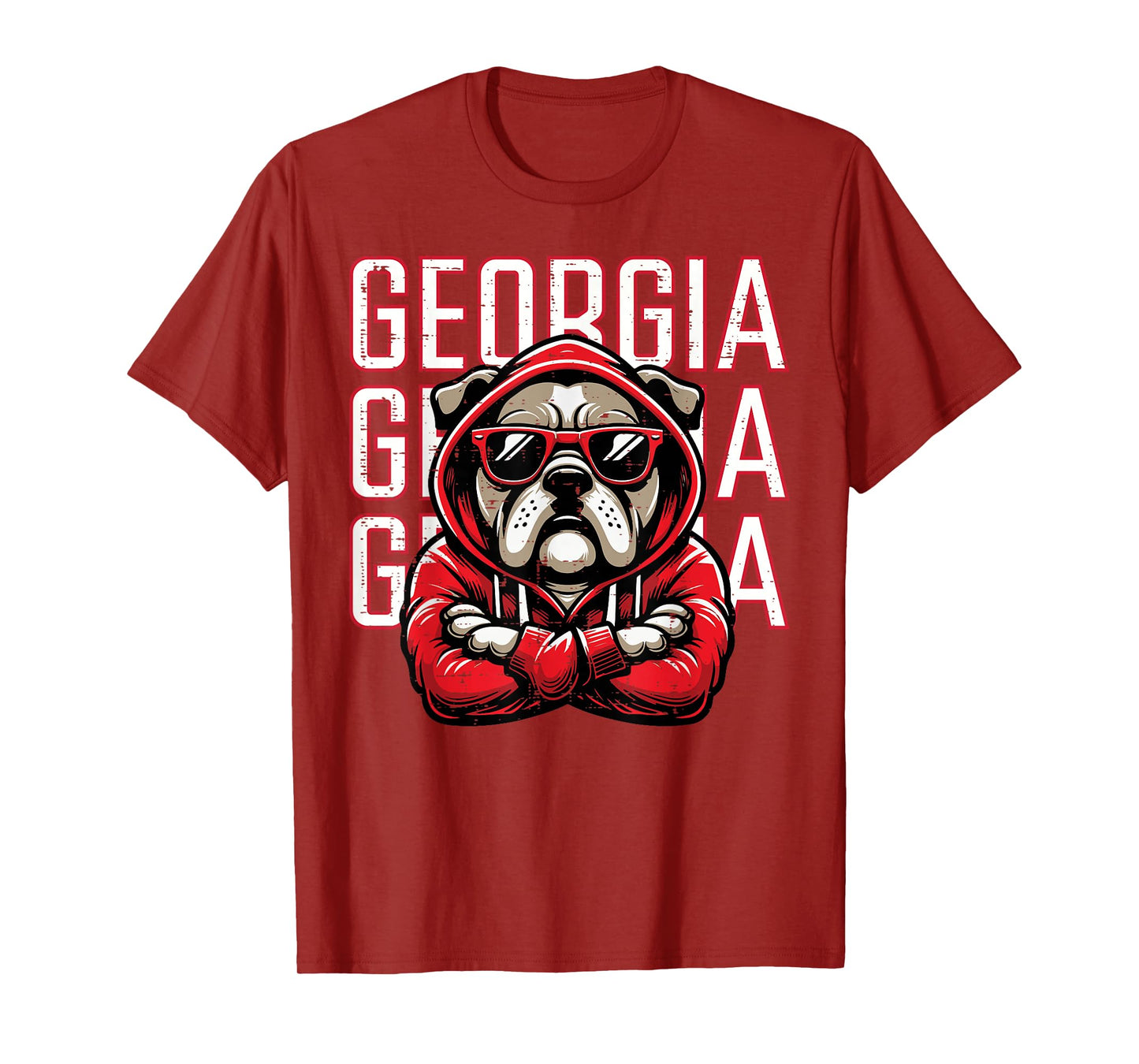 Bulldog Boys Youth Teen Kids Men Girls Women T-Shirt