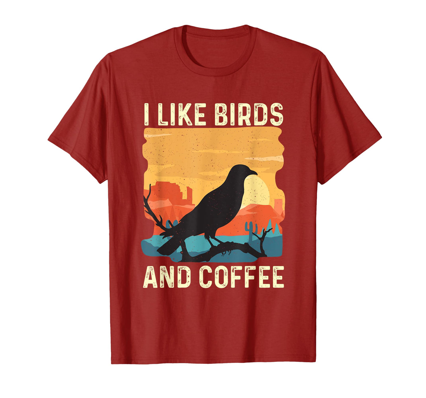 I Like Birds And Coffee - Birding Bird Watching Bird Watcher T-Shirt