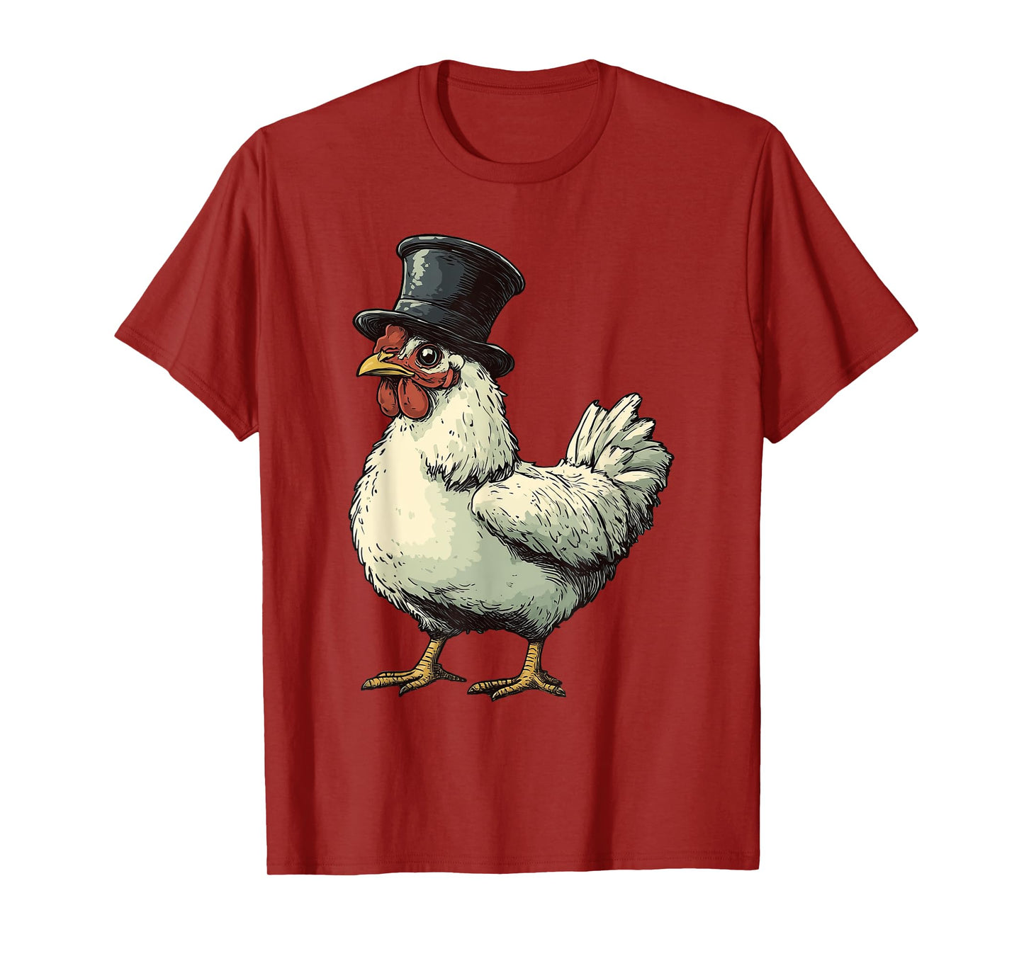 Chicken Wearing A Hat T-Shirt