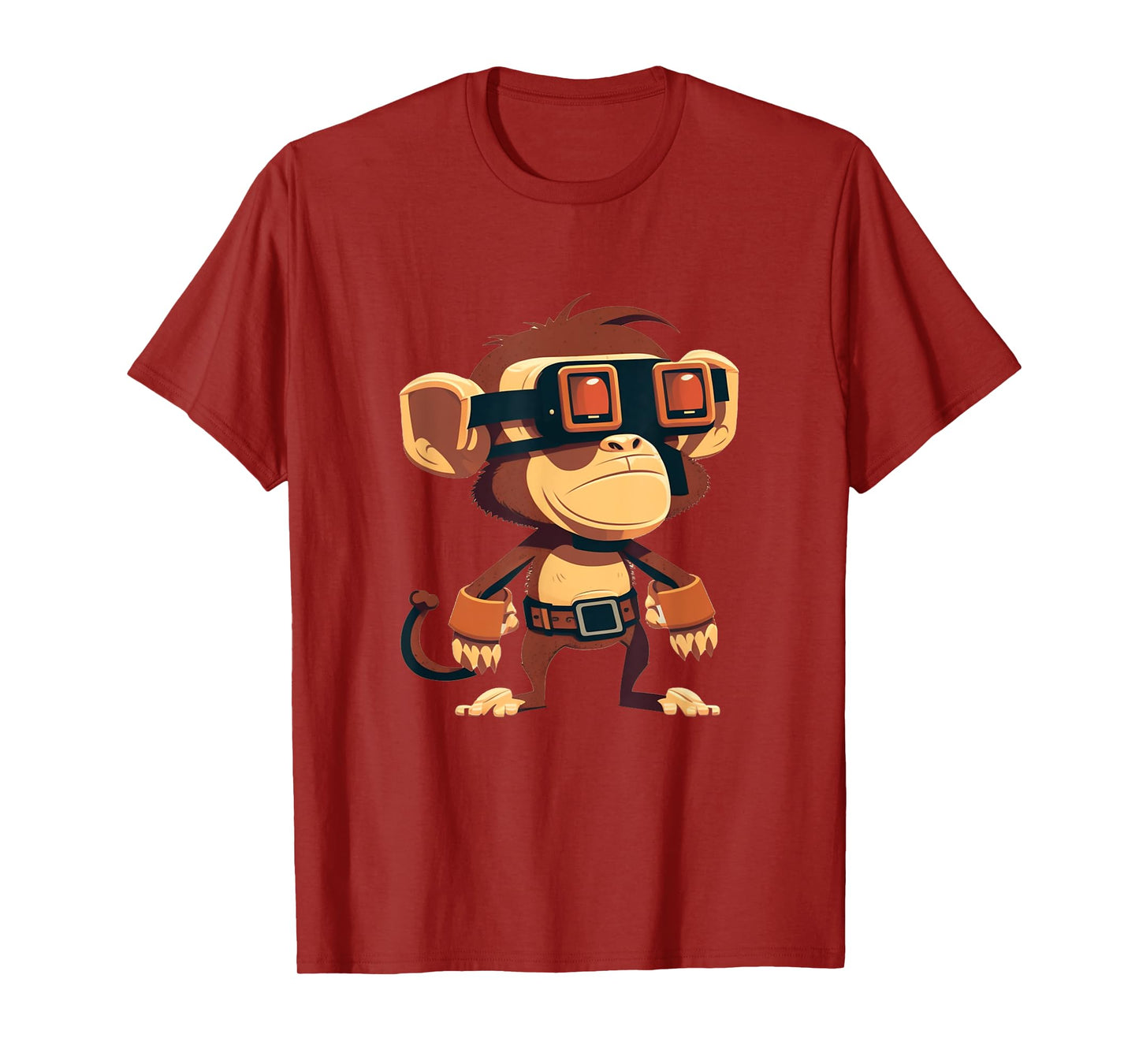VR Developer Monkey VR Gamer Virtual Reality VR Gaming T-Shirt