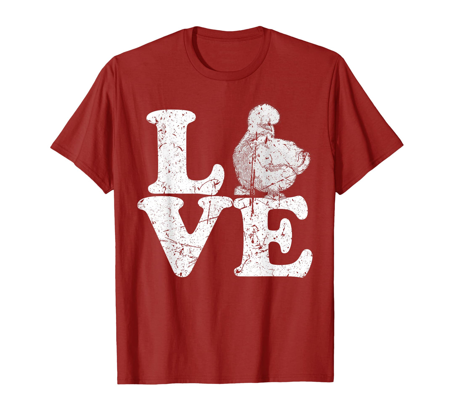 Love Silkies Silky Chickens Silkie Chicken T-Shirt