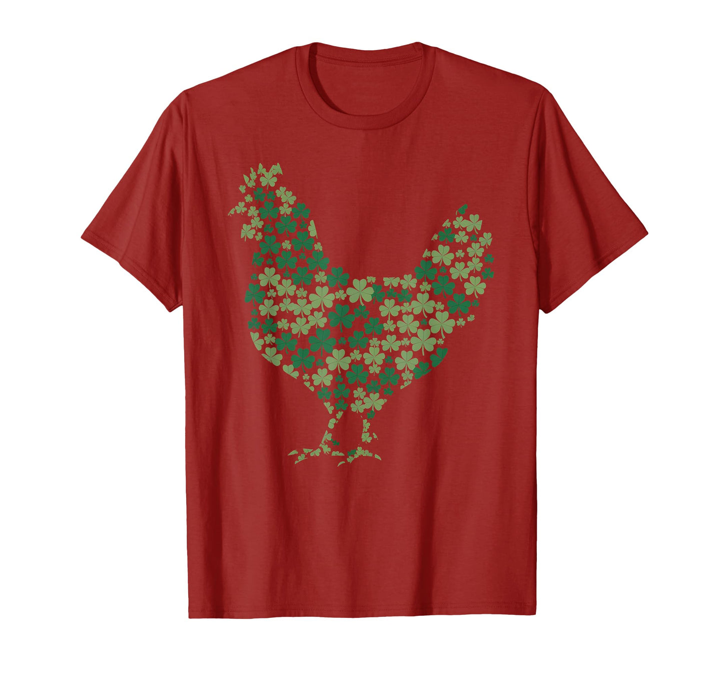 St Patricks Day Shamrock Chicken Saint Pattys Irish Women T-Shirt