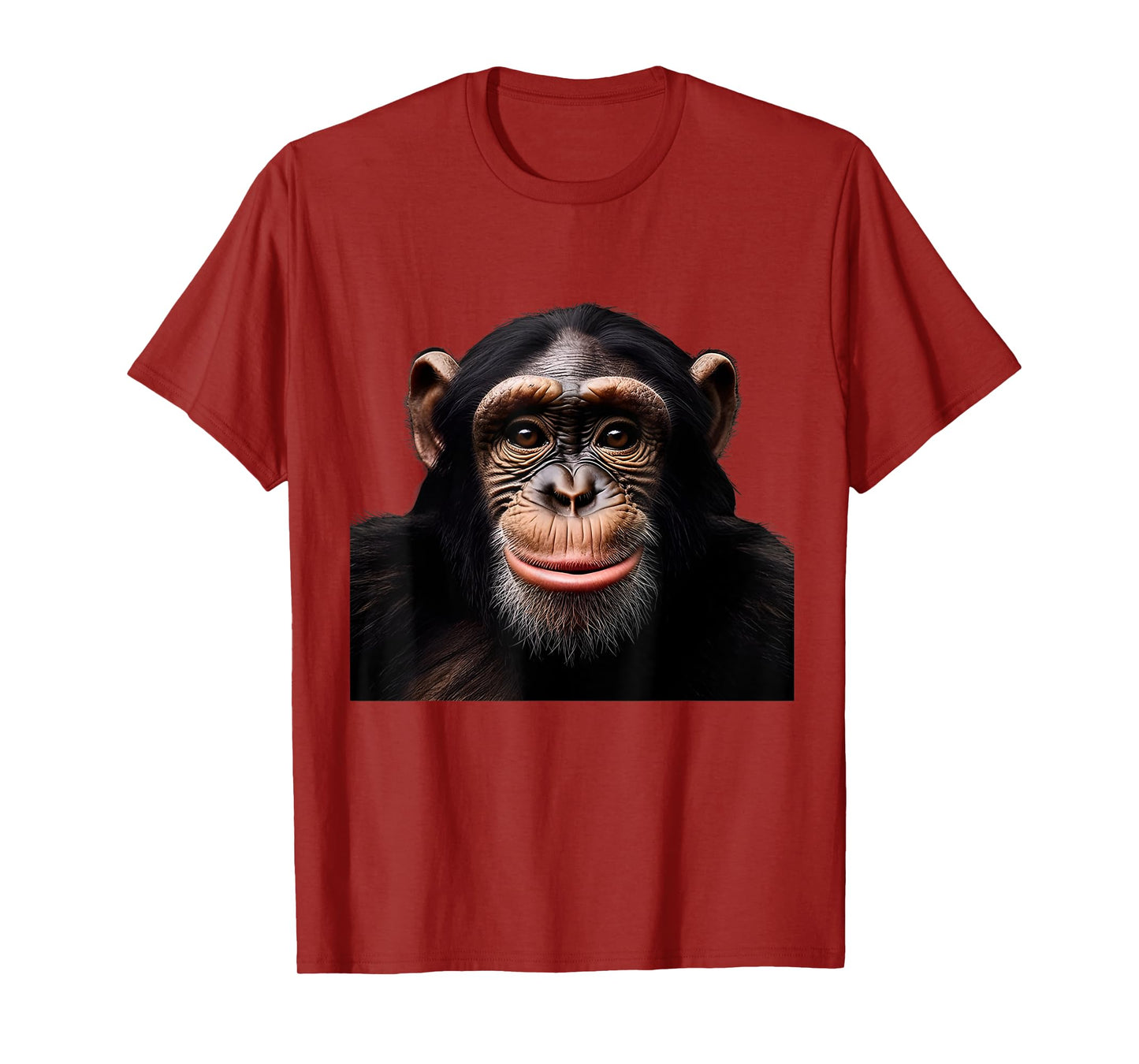 Funny Monkey Face Chimpanzee T-Shirt