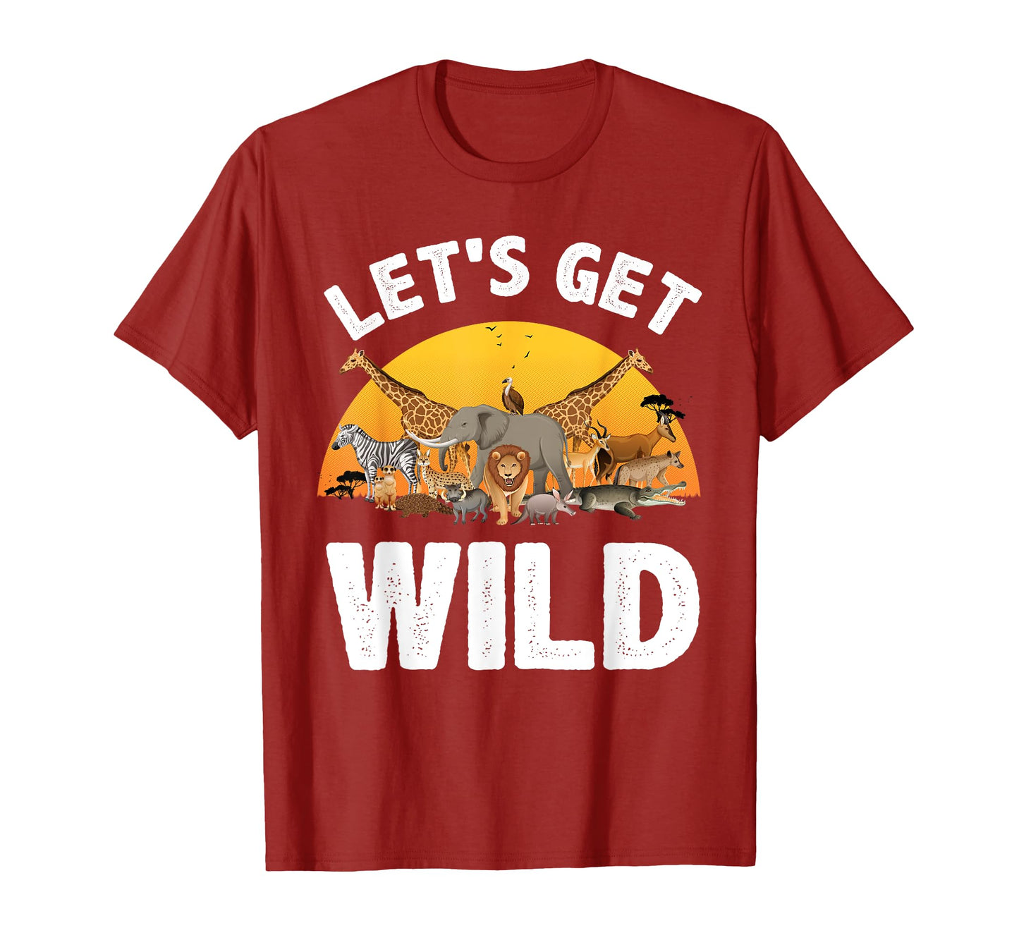 Funny Safari Design For Men Women Kids Safari Animal Lovers T-Shirt