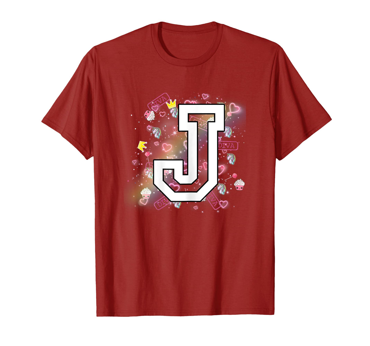 Kids Letter J Clothing For a Girl Who's Name Starts With J T-Shirt