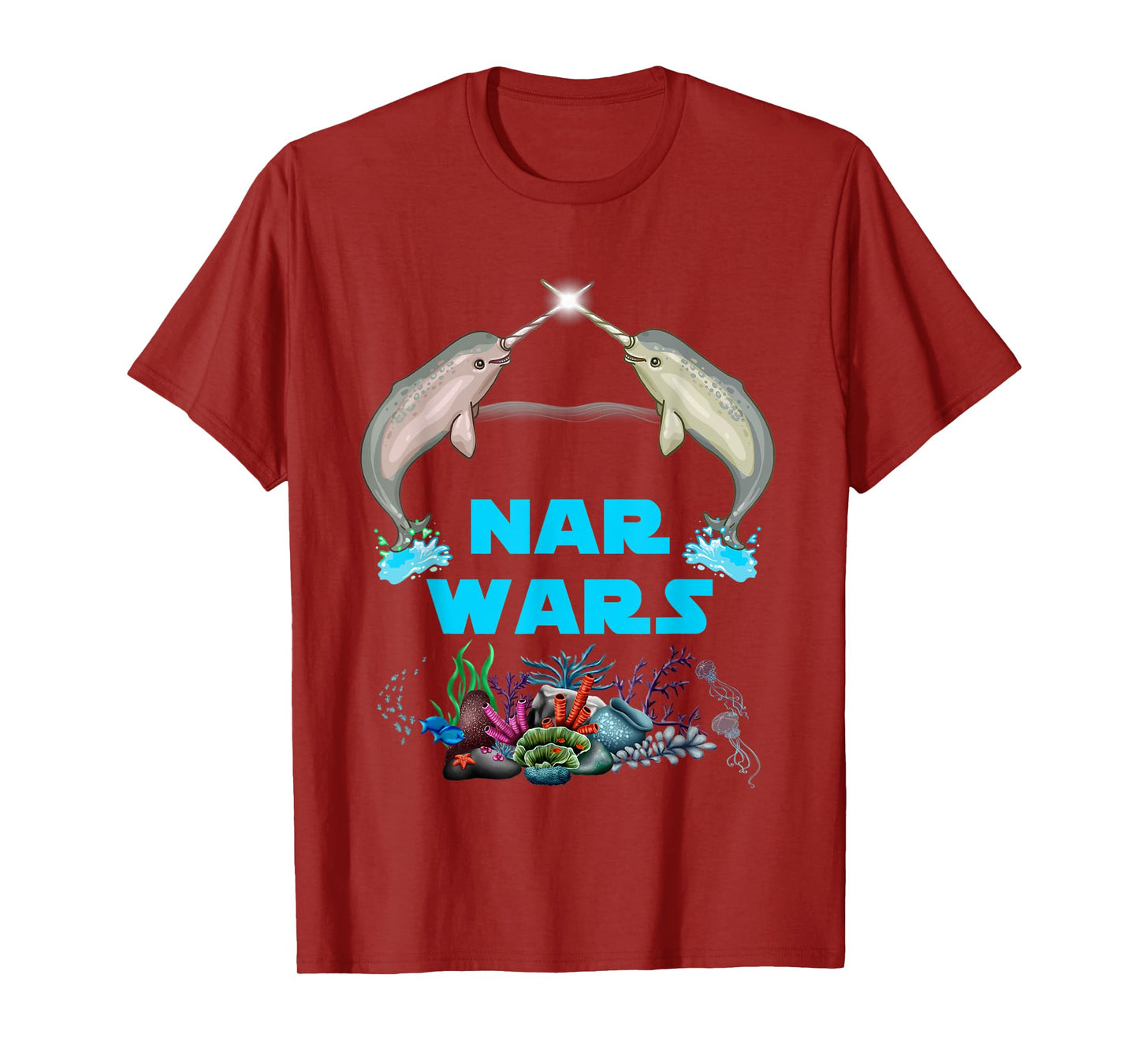 Narwhal Shirt Nar Wars Under The Sea T-Shirt
