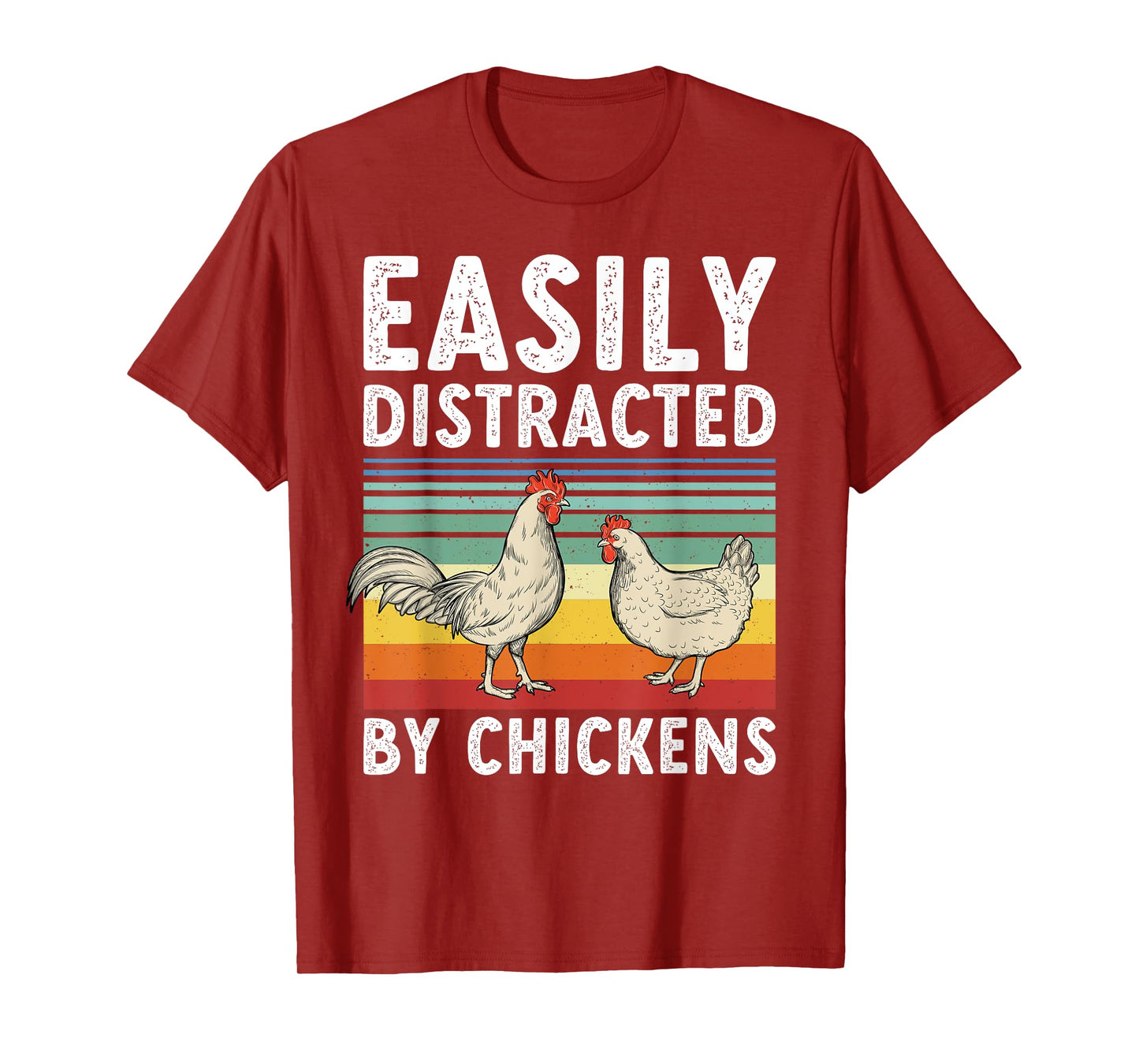 Funny Chicken Poultry Farm Animal Farmer Hen Men Women T-Shirt