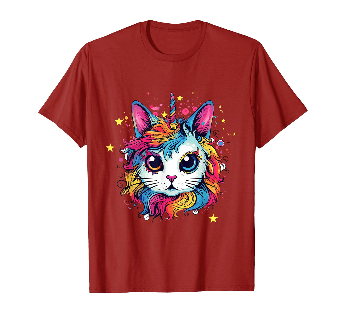 Cute, Adorable And Might Contain Cat by DankSpace Catcorn Kittycorn Unicat Unikitten Cat Kitty Kitten Unicorn T-Shirt