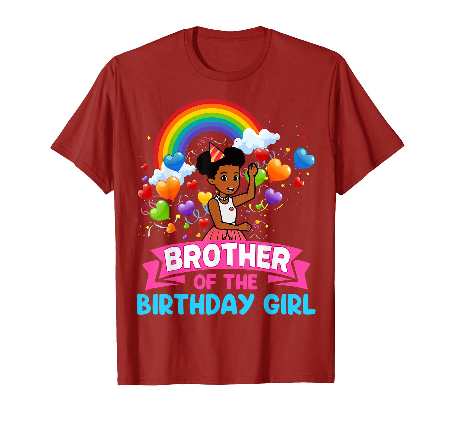 Brother Of Birthday Girl Gracie Birthday Dolls Girl Party T-Shirt
