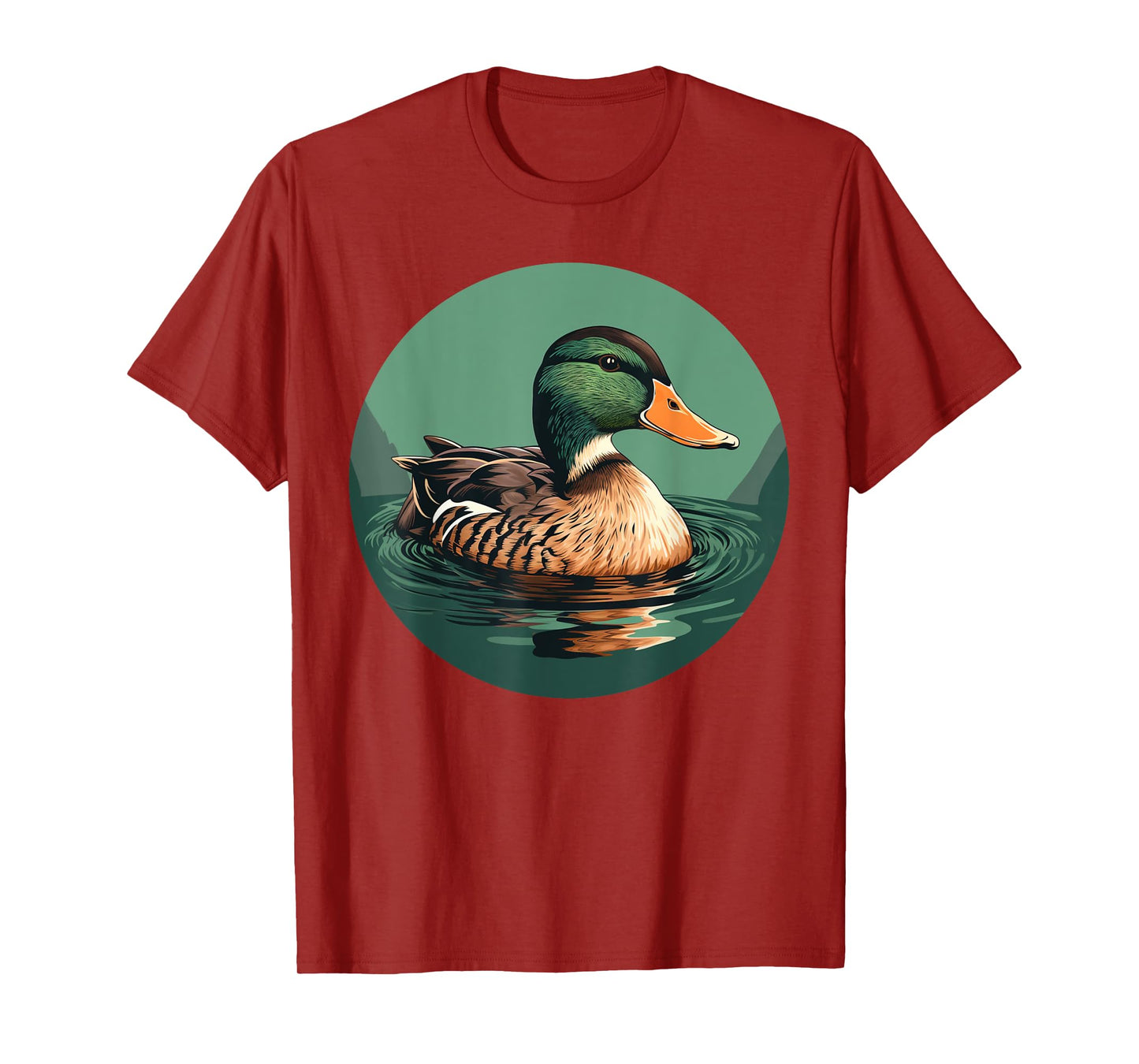 Cool looking Mallard Duck for Bird and Animals watching Fans T-Shirt