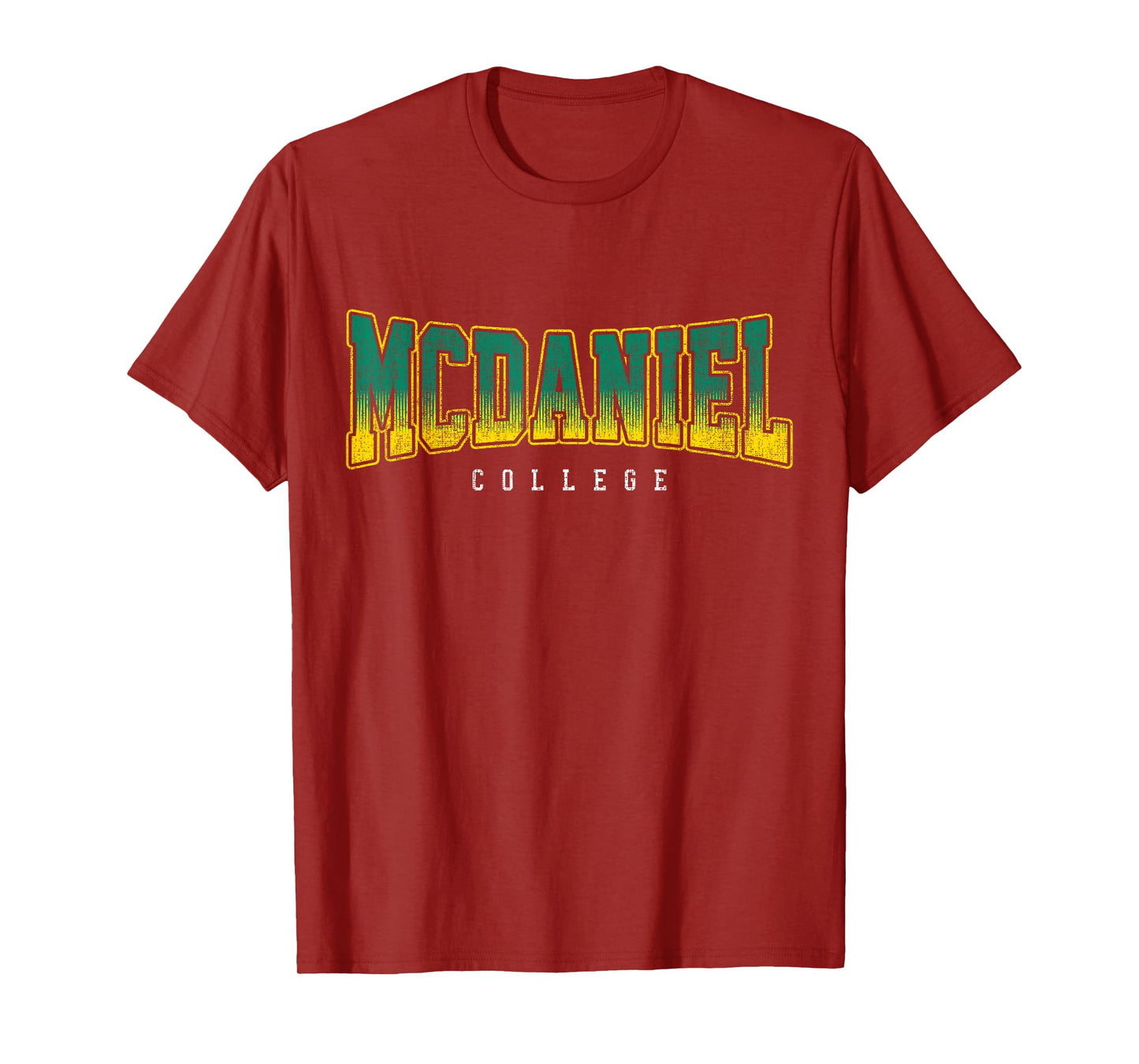 McDaniel of Technology Arch Retro for Men Women T-Shirt