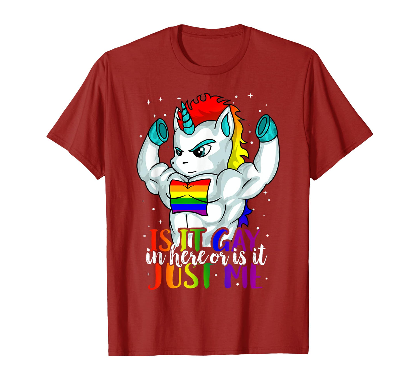 Gay as Fuck Pride Week Unicorn Lesbian Gay T-Shirt