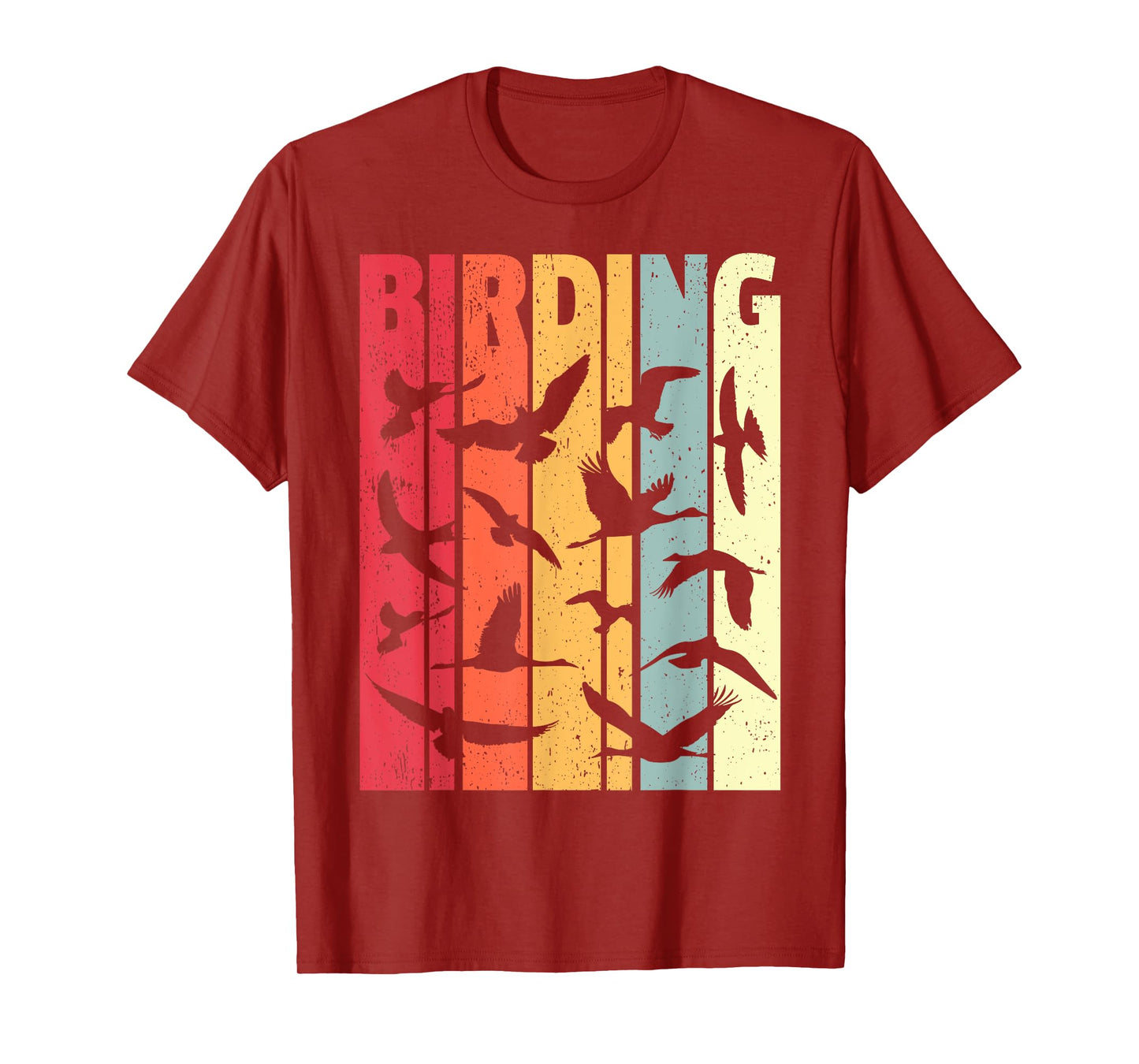 Birding Retro Birdwatcher Birder T-Shirt