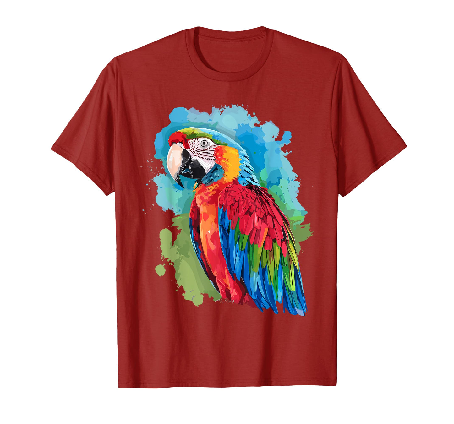 Best Parrot Art For Men Women Kids Tropical Parrot Lover T-Shirt