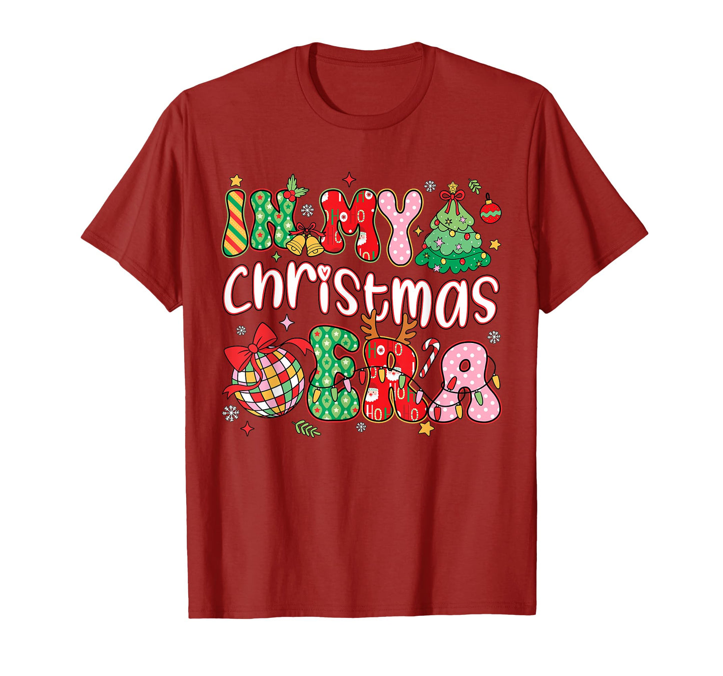 Preepyy Christmas in My Christmas Era Family Holiday Xmas T-Shirt