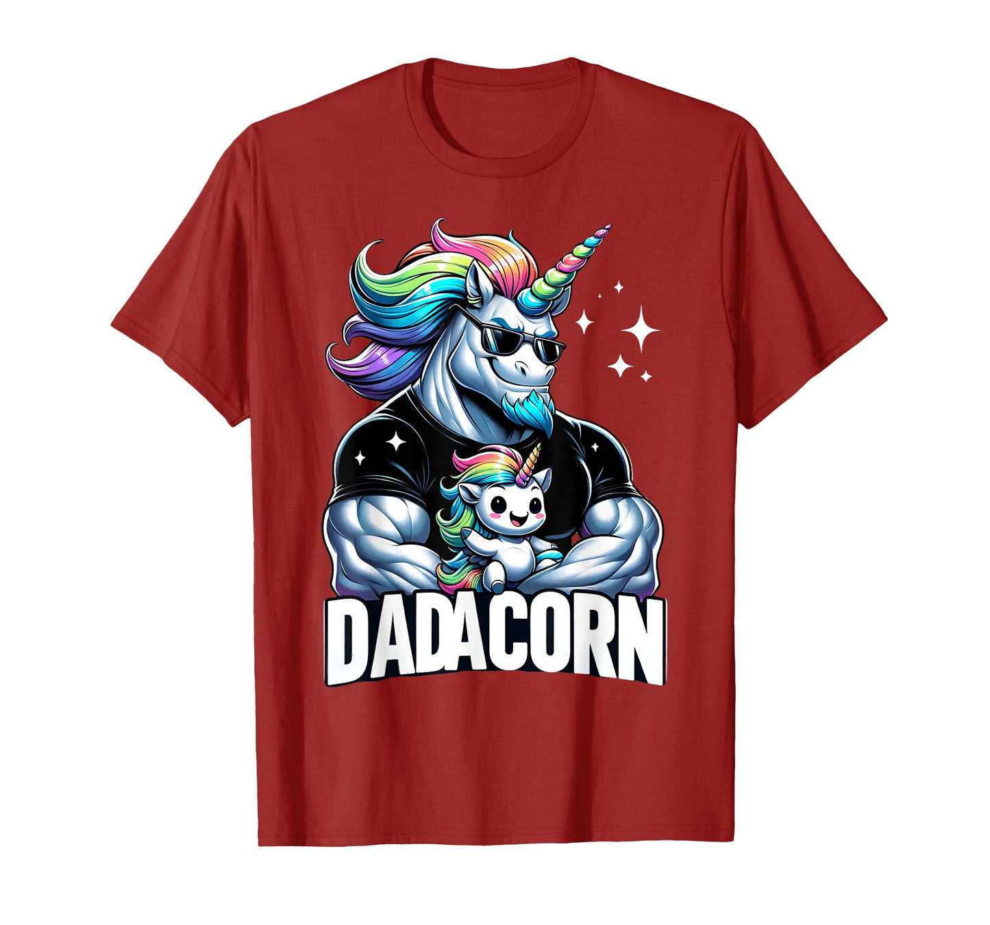 Father's Day Dadacorn Unicorn Dad and Son Daughter, Dadacorn T-Shirt