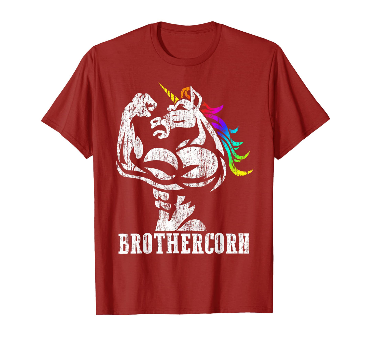 Brothercorn Gift Brother of Unicorn Daughter Sister Birthday T-Shirt