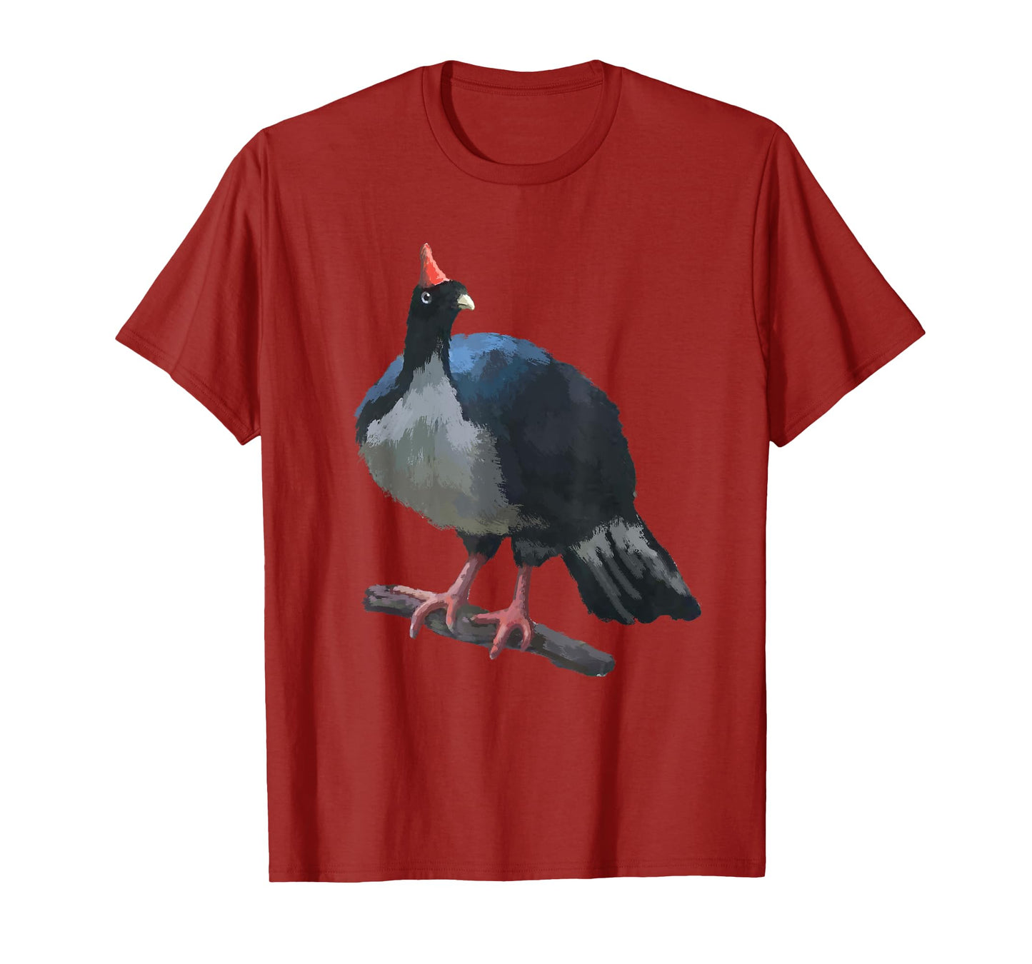 Horned Guan Bird T Shirt Tshirt tee