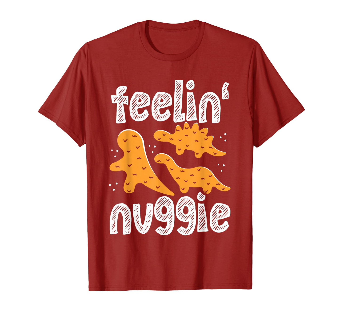 Dinosaur Chicken Nugget Lover Unique Dino Style T-Shirt
