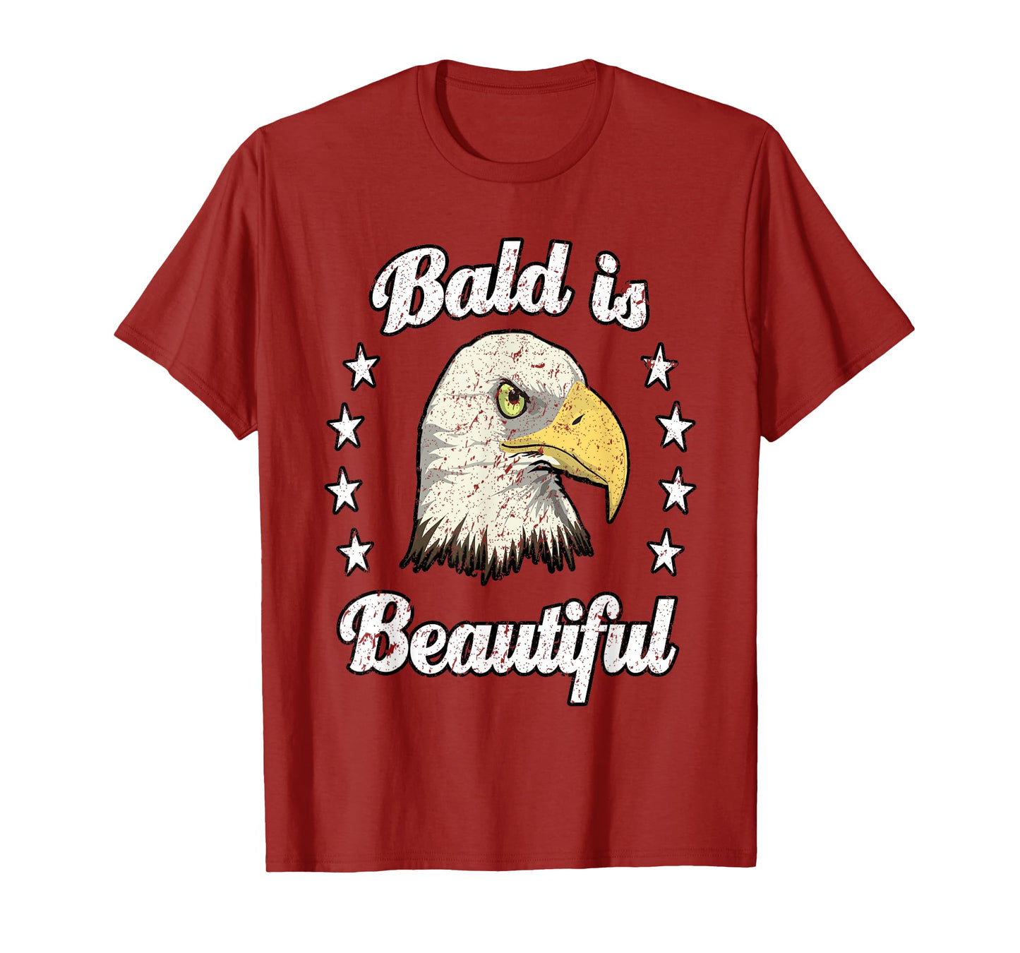 Funny BALD IS BEAUTIFUL T-Shirt - Father's Day Gift for Dad T-Shirt