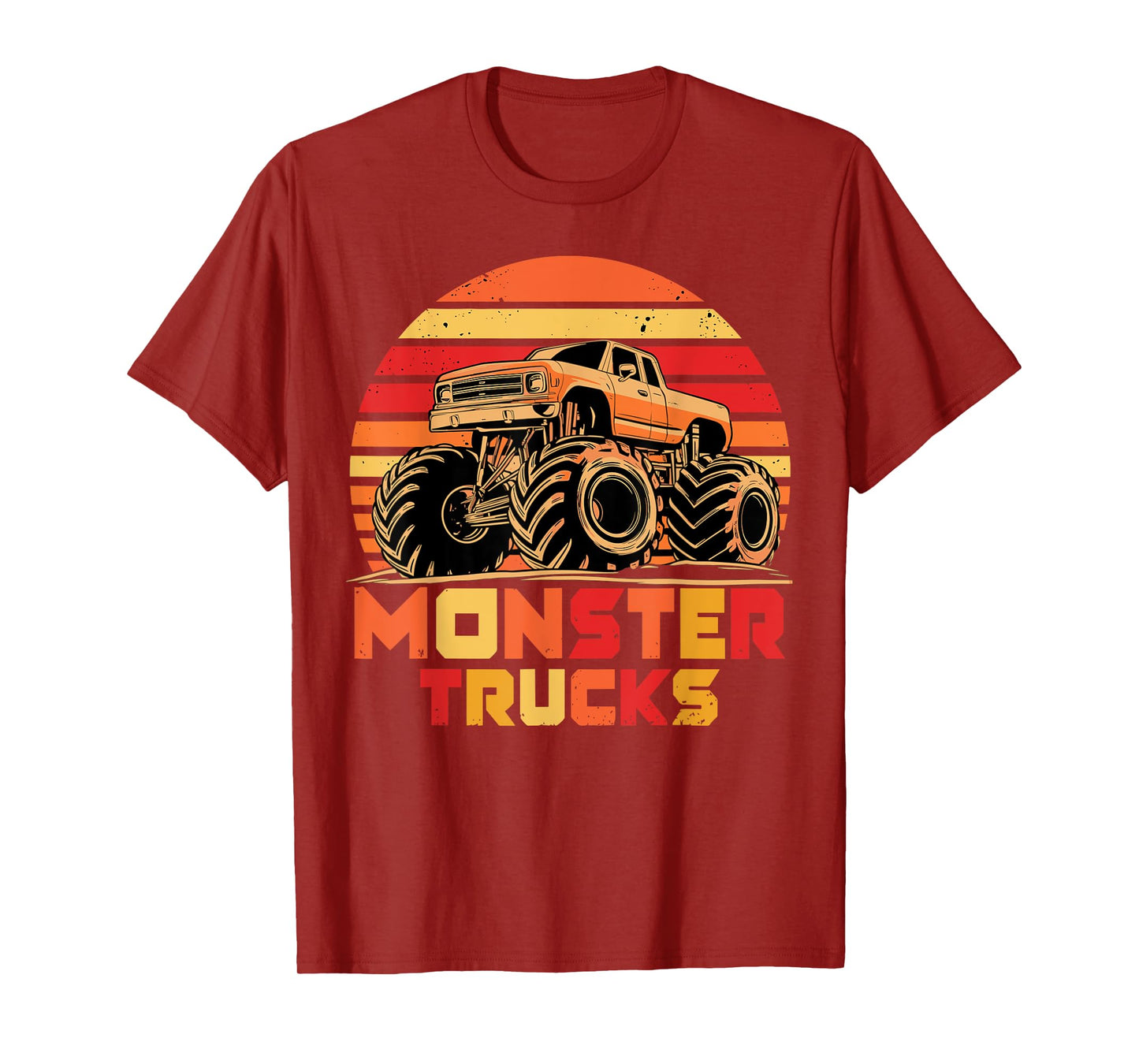 Monster Truck Retro Monster Trucks T-Shirt