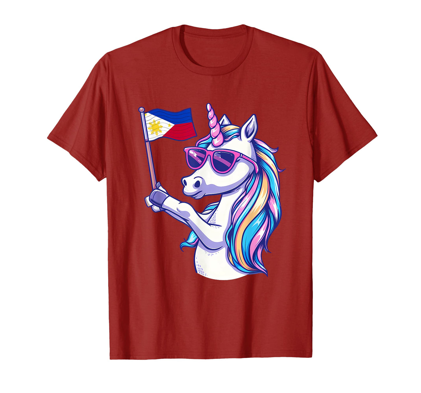 Philippines Unicorn Pinoy Pilipinas Pride Filipino Roots T-Shirt