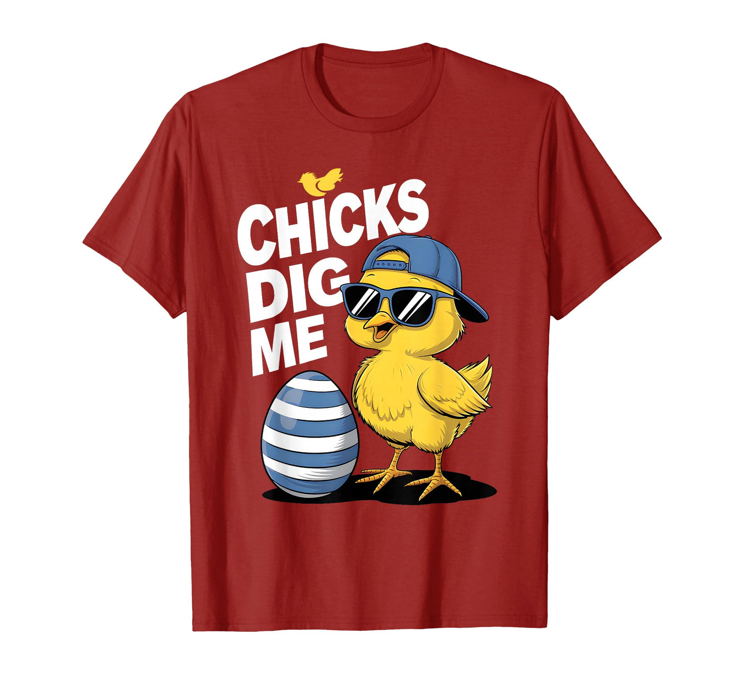Chicks Dig Me Toddler Boy Easter Boys Easter Toddler Kids T-Shirt