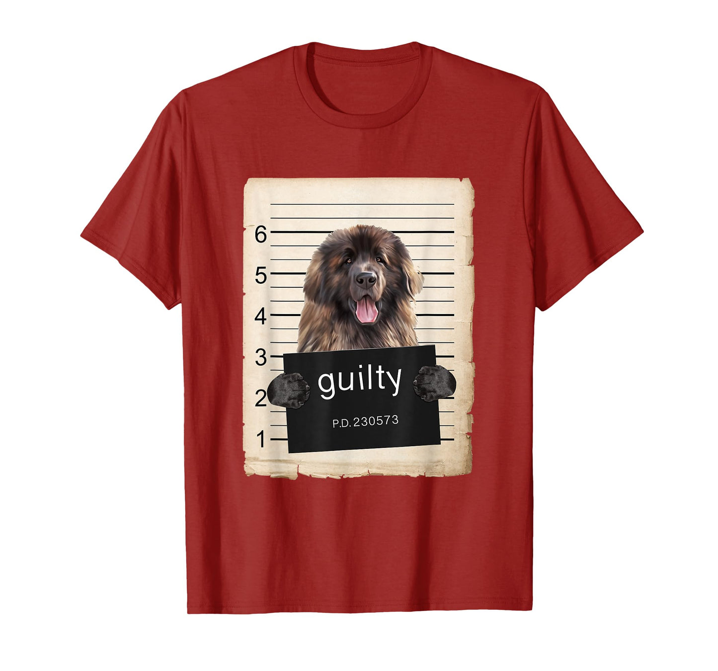 Leonberger mug shot T-Shirt