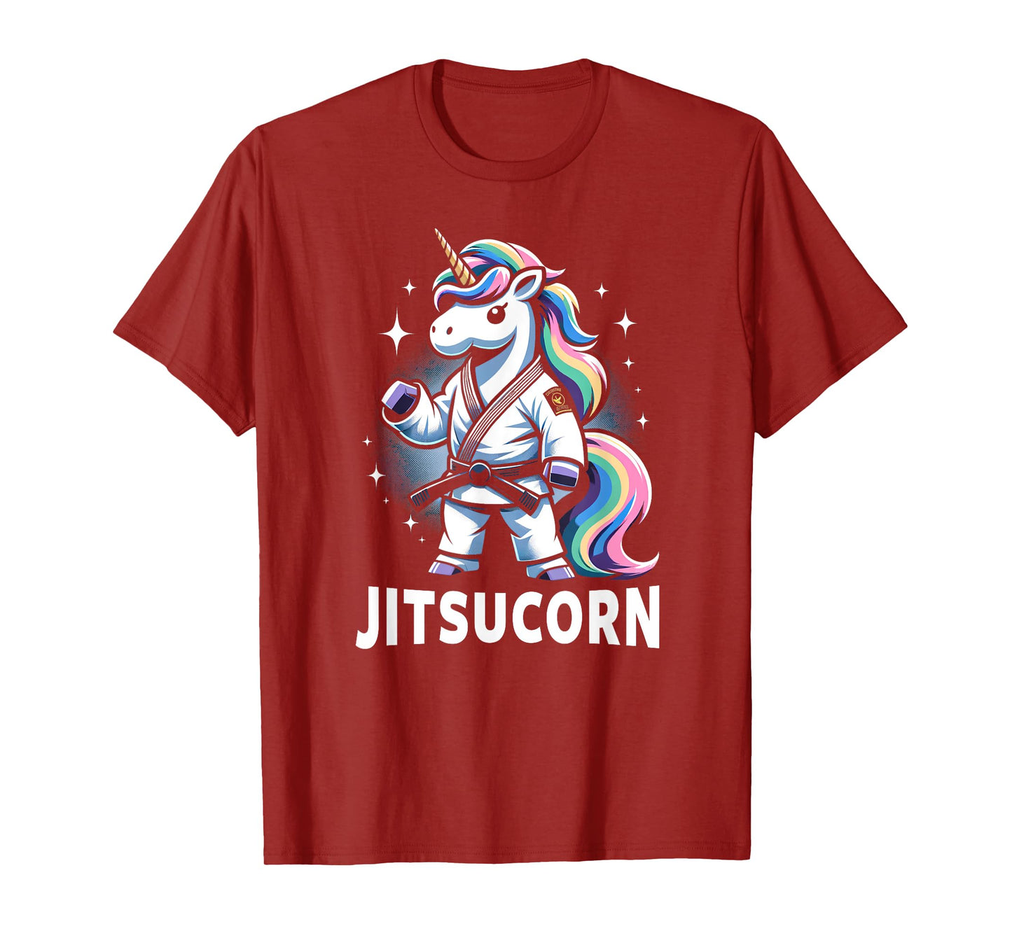 Funny Self Defense BJJ Shirt Cute Unicorn Jiu Jitsu T-Shirt