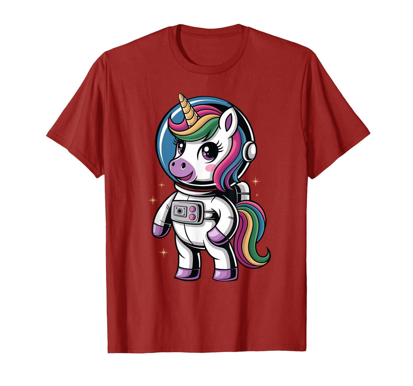 Astronaut Unicorn Cute Space Toddler Girls Kids Women T-Shirt