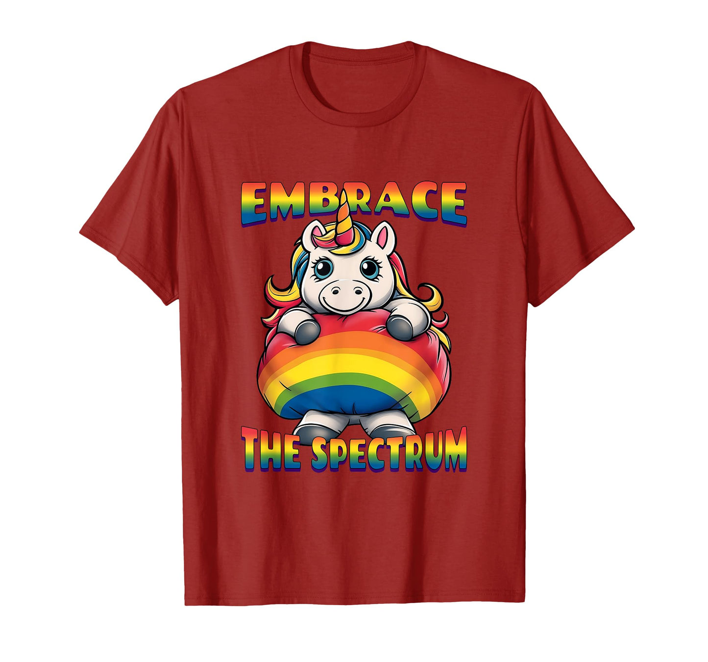 Embrace the Spectrum: Autism Awareness Unicorn T-Shirt
