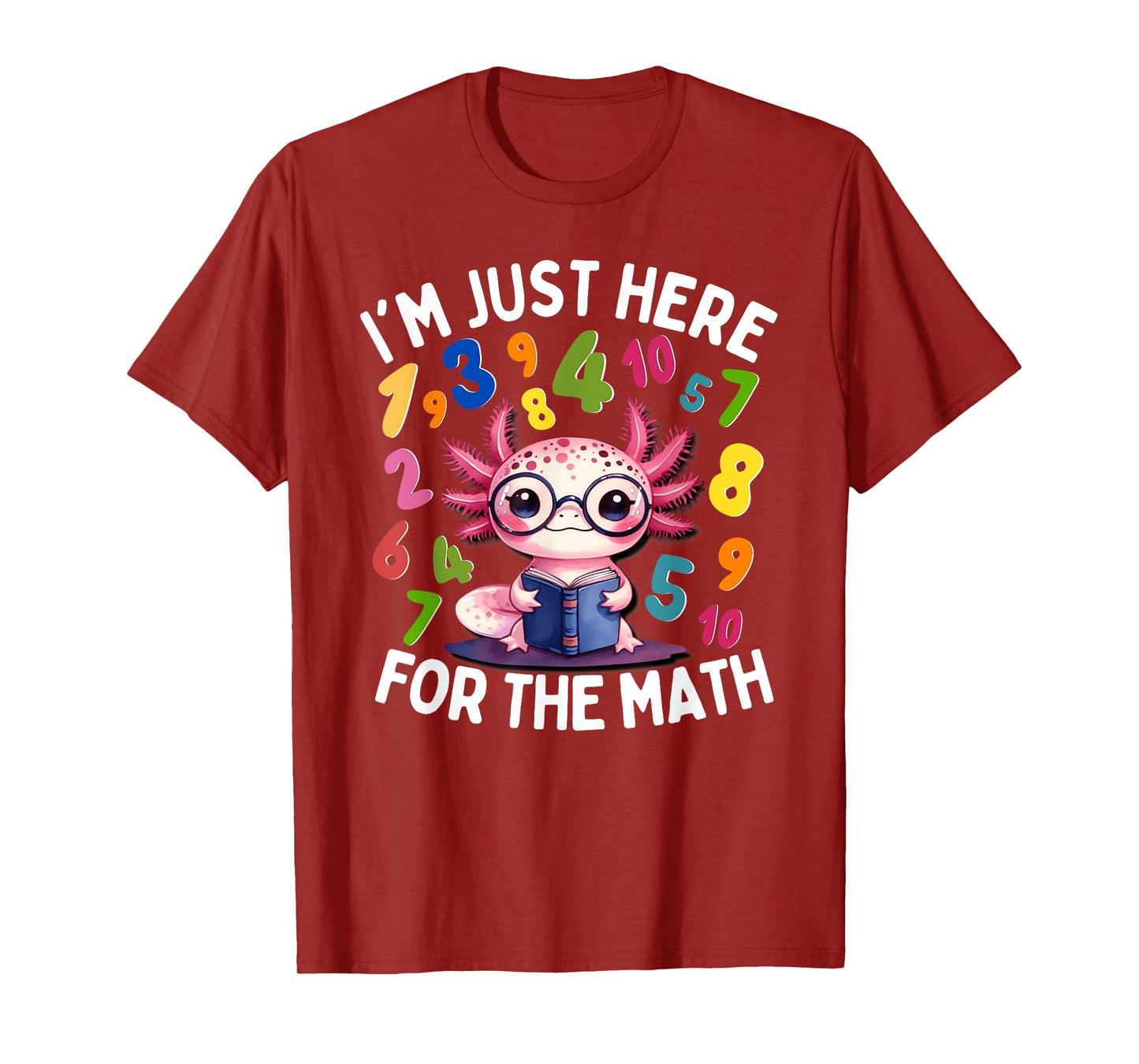 Number day Maths day unicorn numbers day kids Maths costume T-Shirt