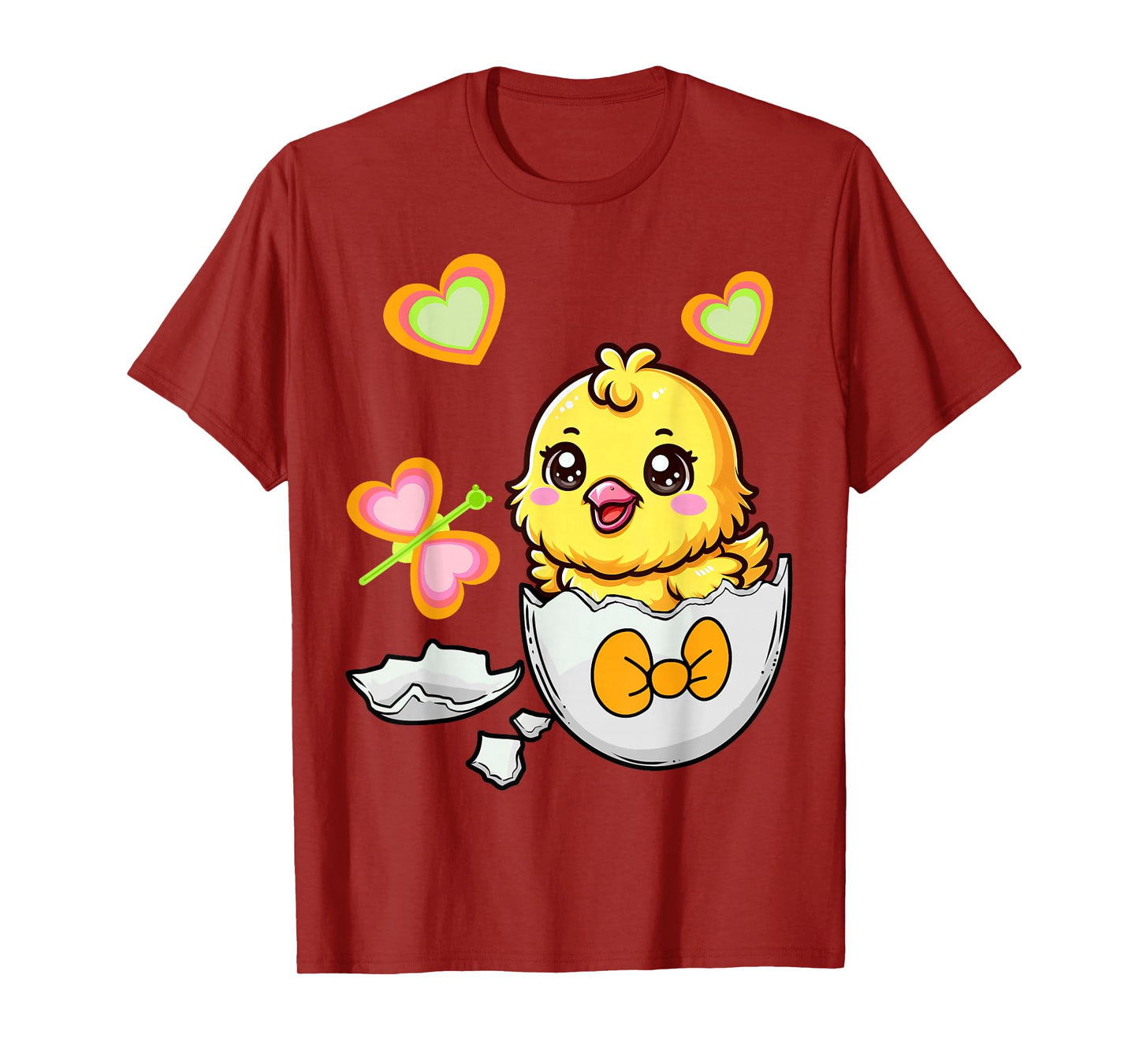 Easter Spring Chicks Children Child Baby Egg Shell Chicken Eggs T-Shirt