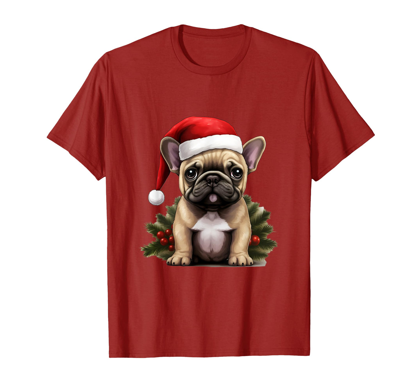 Christmas French Bulldog - French Bulldog Christmas Men Women Kids T-Shirt