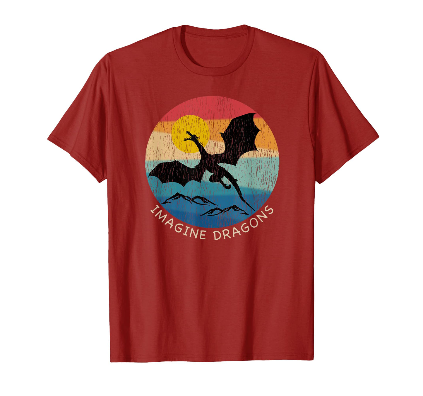 Imagine Magical and Mythical Fantasy Dragons T-Shirt
