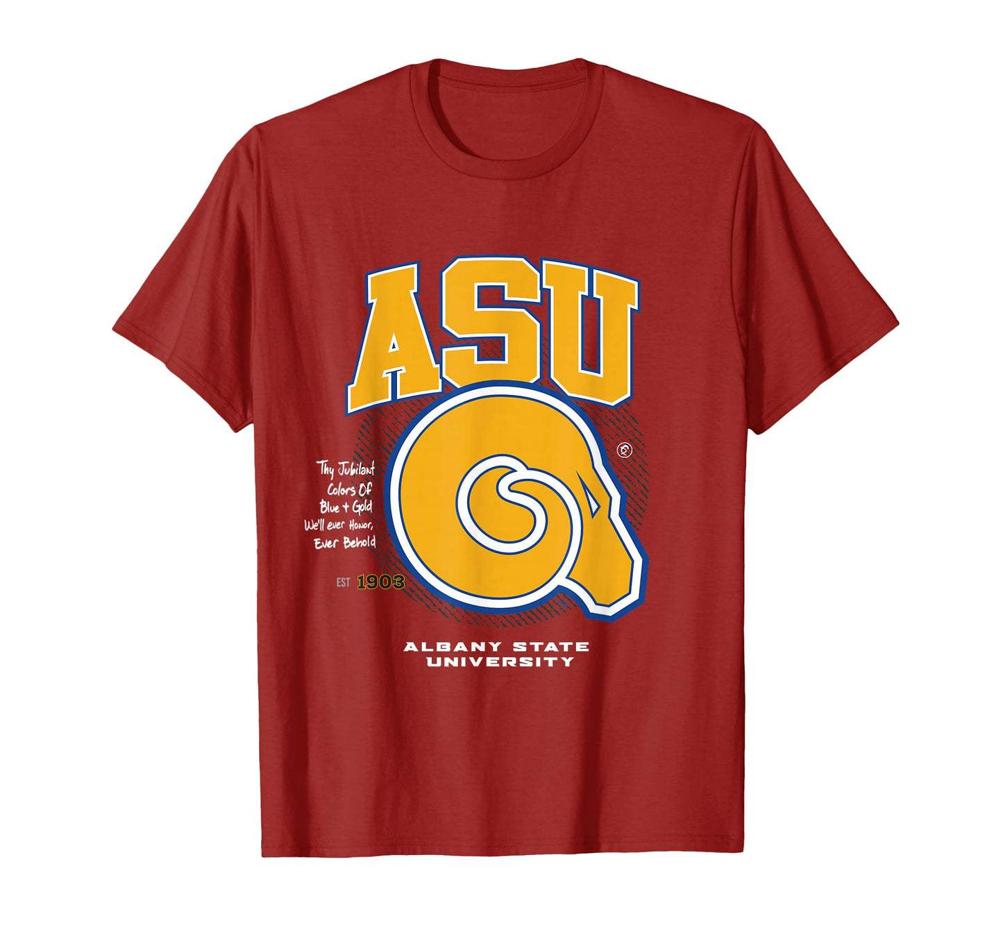 Albany State University - ASU - Golden Ram T-Shirt