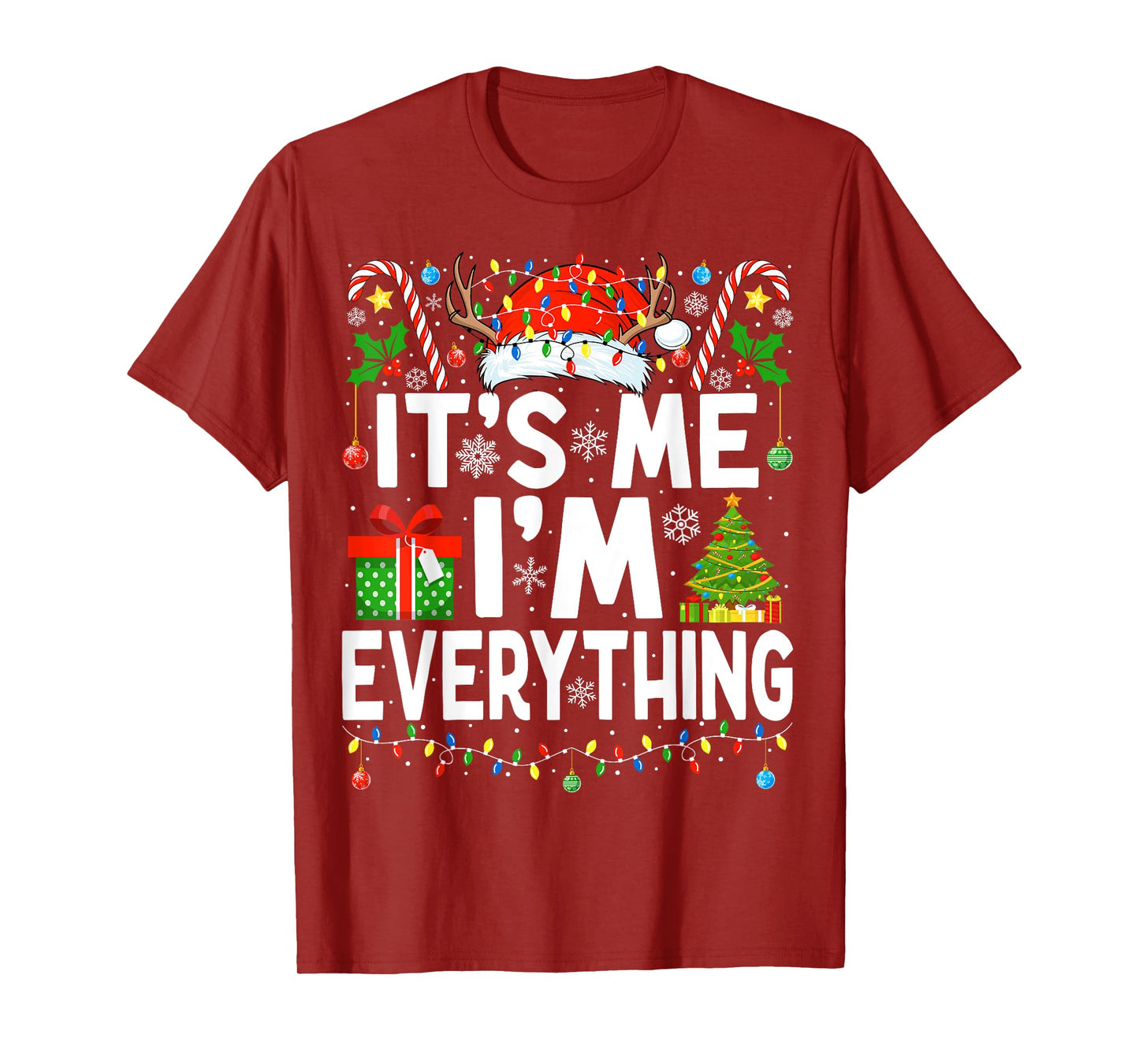Have Everything I Want for Christmas Couple Pajama Couples T-Shirt