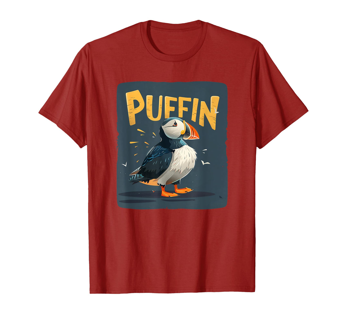 Pretty Puffin for Birds Boys and Girls T-Shirt