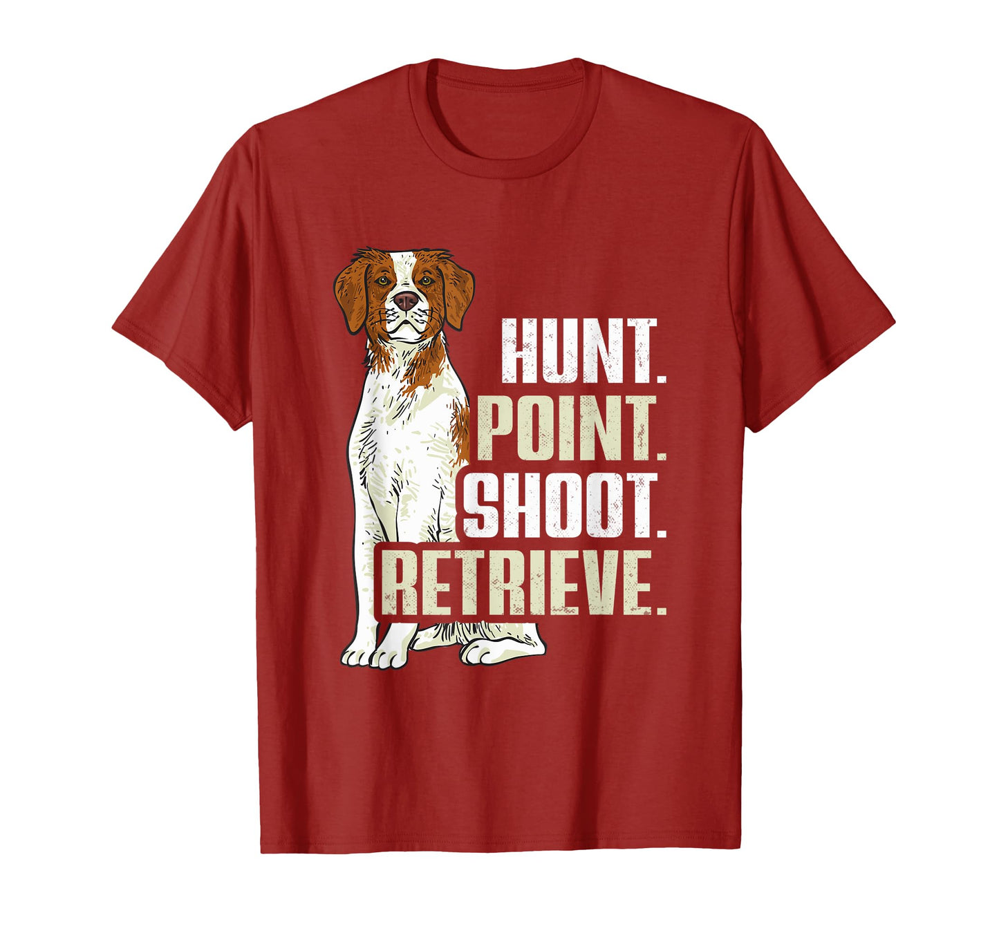 Brittany Spaniel Hunting Brittany Dog T-Shirt