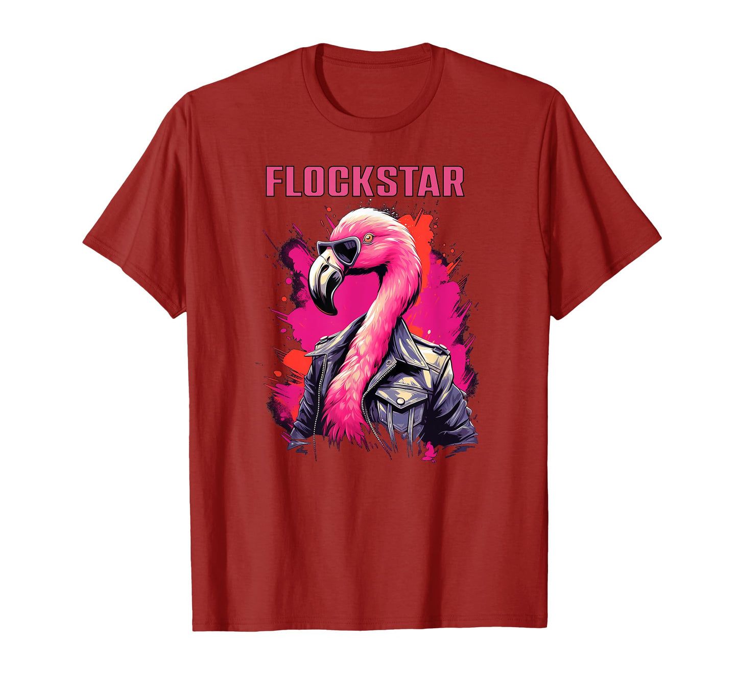 Cool Rockstar Flamingo T-Shirt