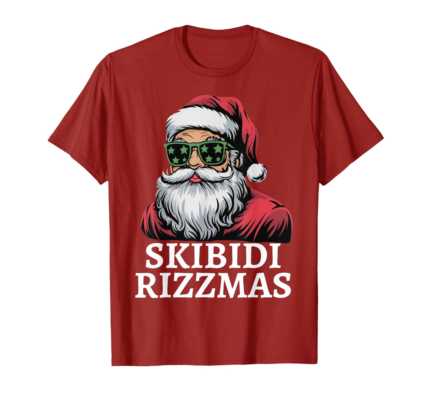 Skibidi Rizzmas Christmas Rizz Santa Charisma Teens Kids T-Shirt